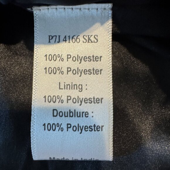 Parker Parker Justine Sequin Ruffled Frill Black Silver Camisole Top X-Small XS - Picture 6 of 9